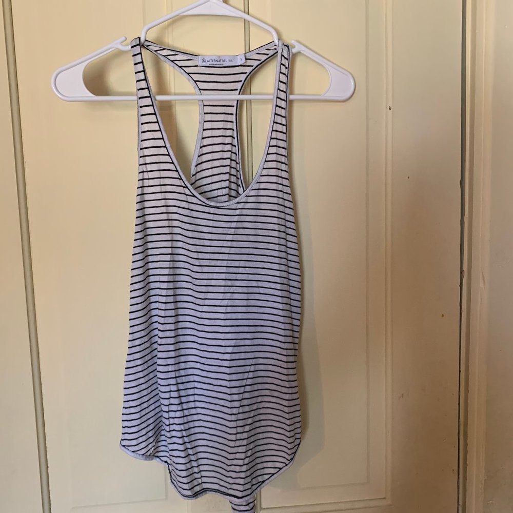 Alternative stripped tank top